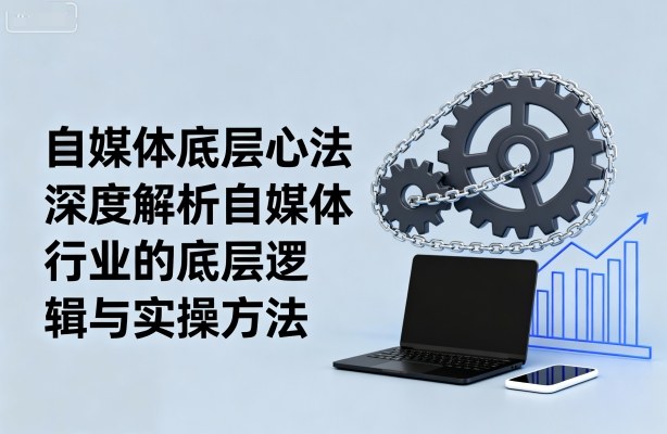 自媒体底层心法，深度解析自媒体行业的底层逻辑与实操方法-平安喜乐